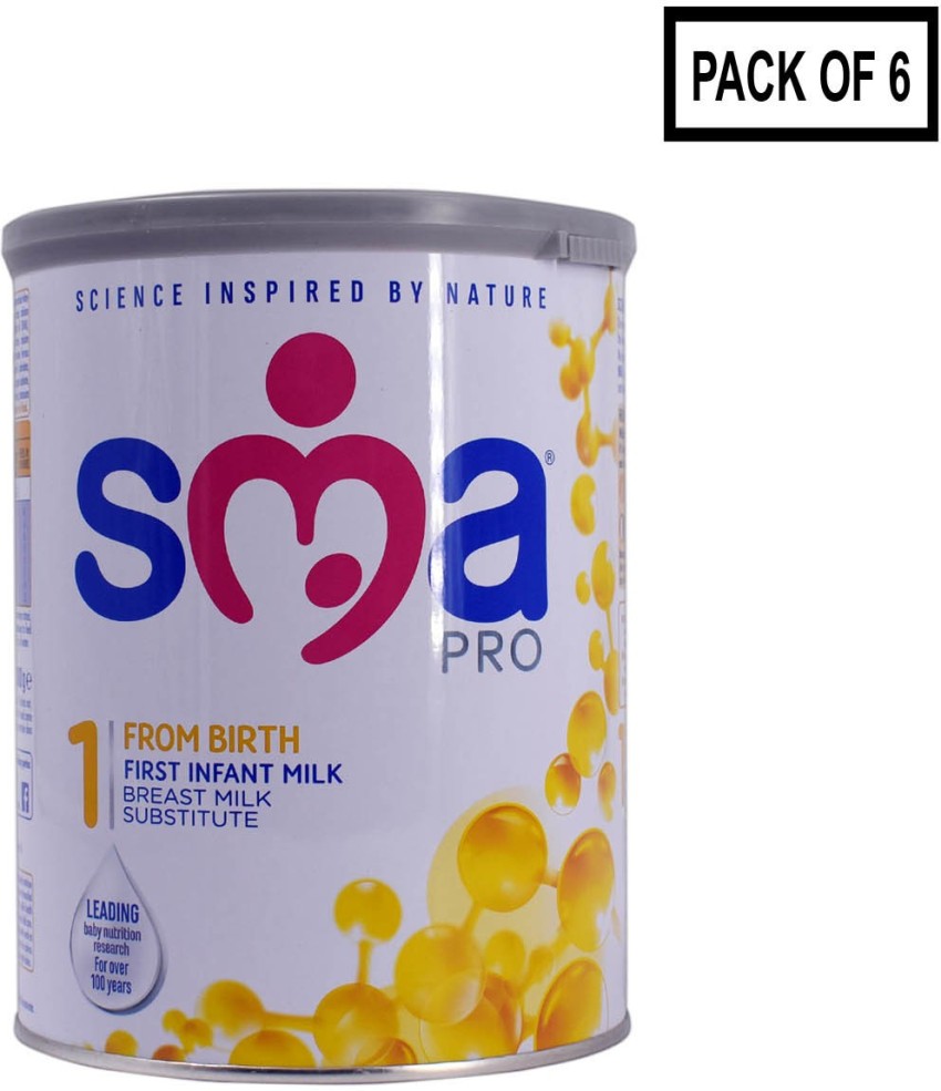 SMA 1 First Infant Milk - 800g (Pack of 6) Price in India - Buy