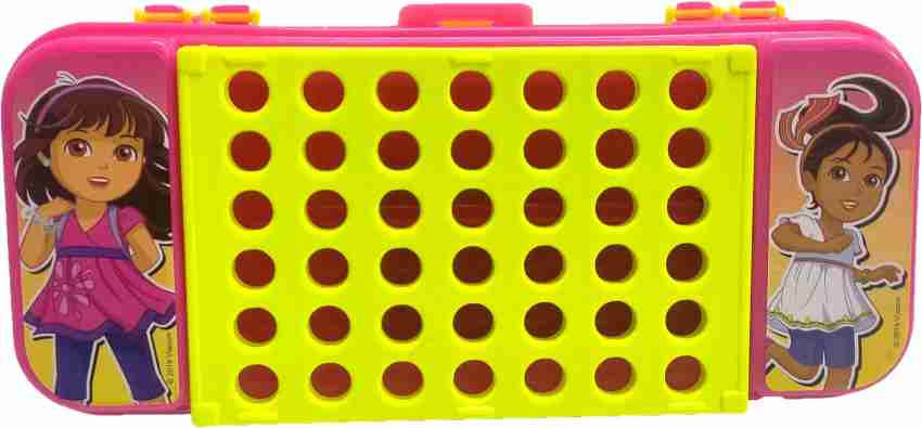 Buy Pratap Pencil Box - Plastic, Big Lock, Dora & Friends, Dark Pink &  Yellow Online at Best Price of Rs 79 - bigbasket