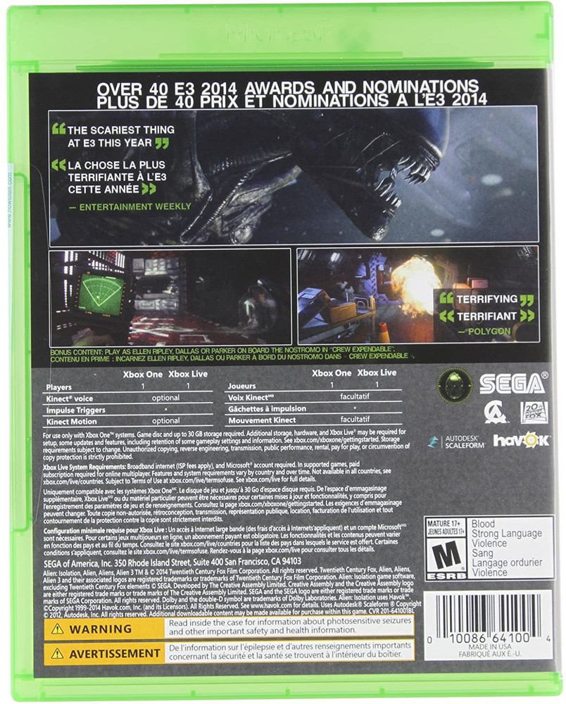 Alien Isolation Standard Price in India Buy Alien Isolation