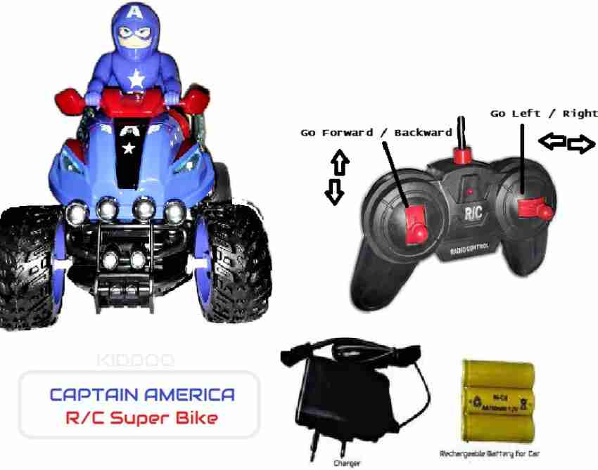 Spiderman Avengers figurine Remote Control car All Terrain Quad bike
