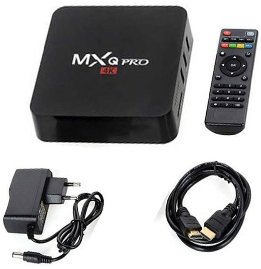 MXQ 4K Ultra HD OTT Android TV Box at Rs 1100/unit, Smart TV Box in Raipur