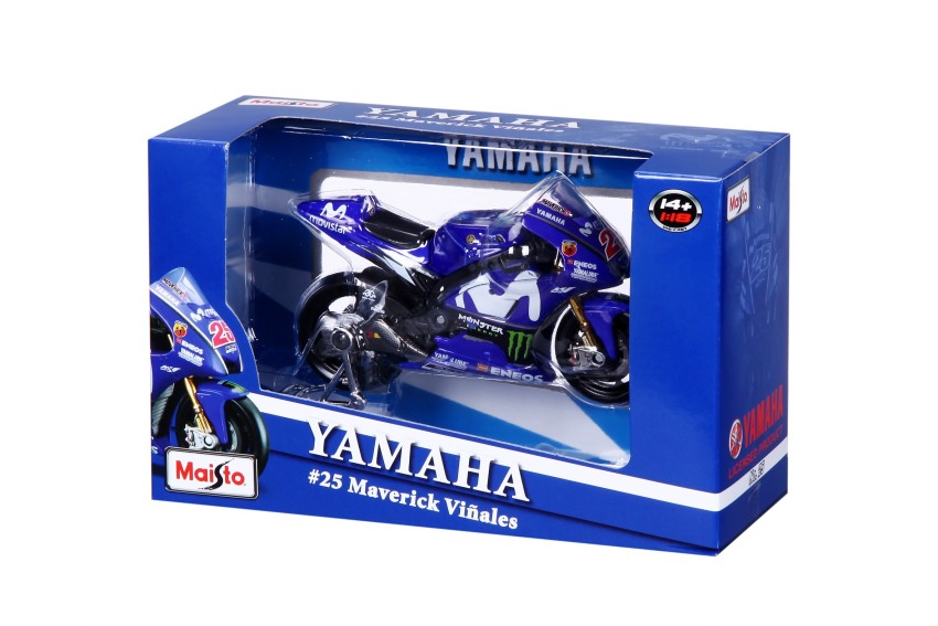 Maisto Yamaha 1/12 Miniature Bike : : Toys & Games