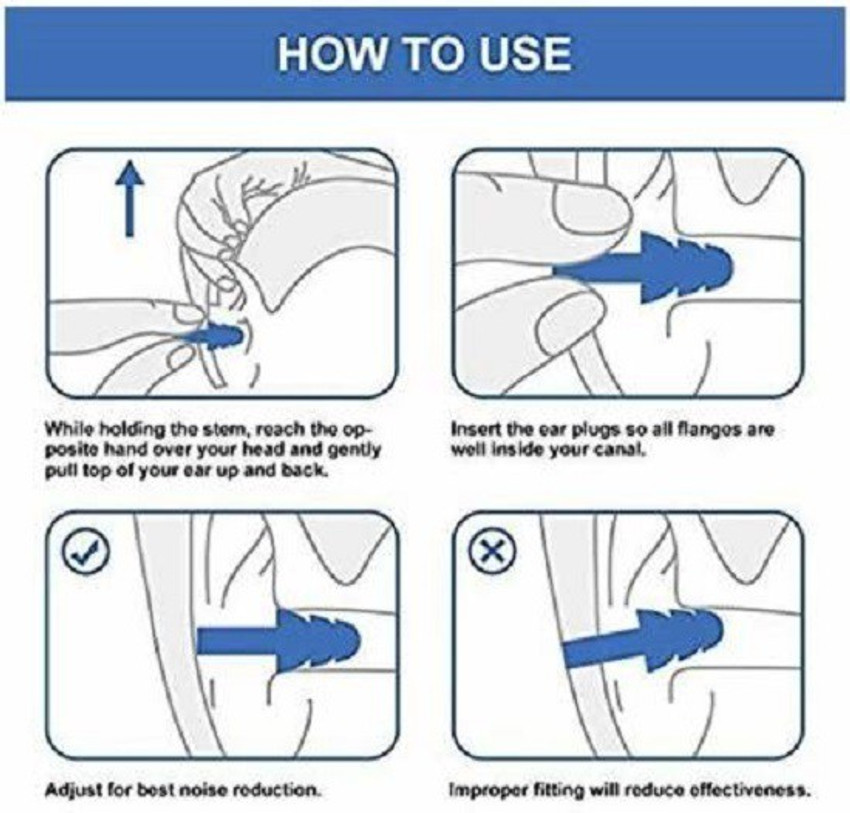 ASKOVID Soft Silicone Noise Reduction Ear Plugs for Sleeping