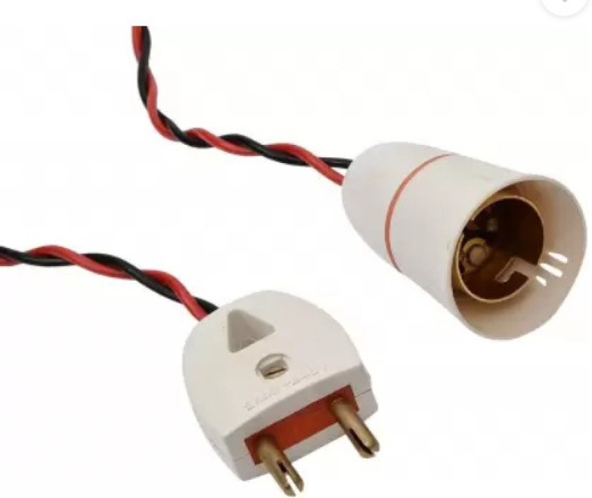 Two pin plug with deals bulb holder