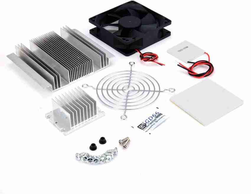 DHRUV PRO DC12V Metal Peltier Semiconductor Cooler DIY Kit for