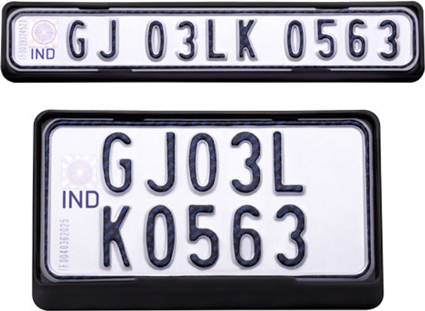 Registration shop plate covers