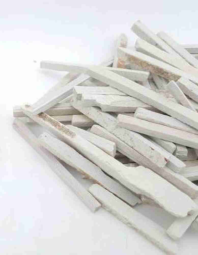 Slate Pencils Chalk Pencil White Slates for Drawing Pack of 20 Sticks