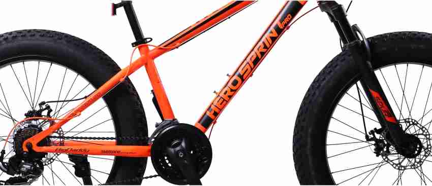 HERO FAT BIKE SPRINTPRO BIG DADDY 26 T Road Cycle Price in