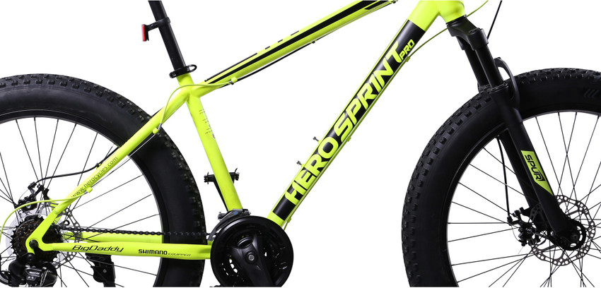 Hero sprint big hot sale daddy fat bike