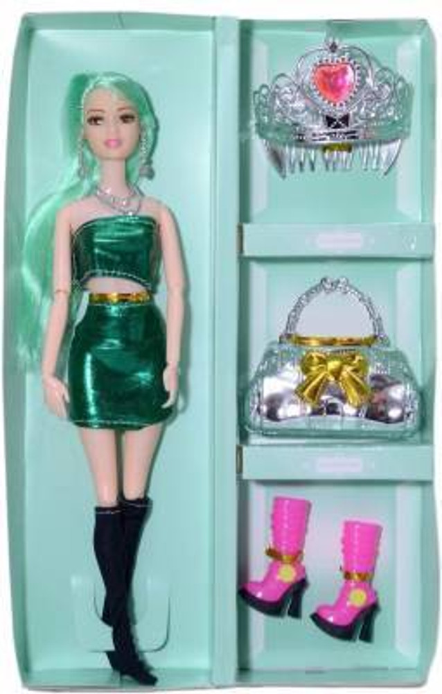Barbie green hair clearance