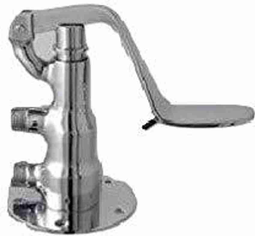 Foot operated sales water tap