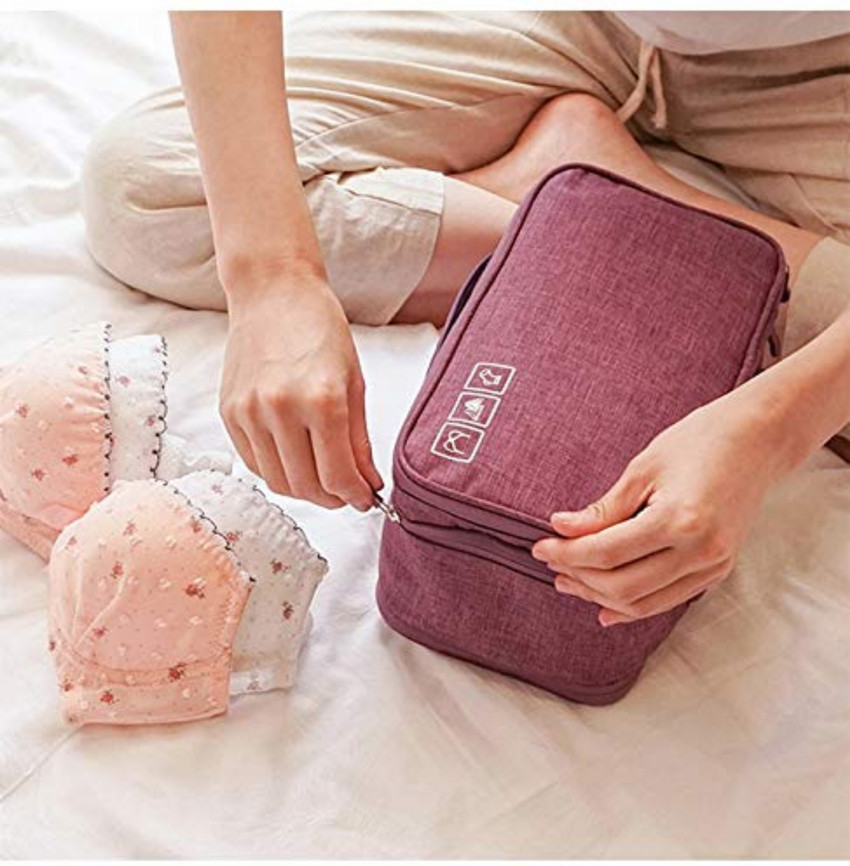 Boriva Undergarments and Innerwear Storage Case Organiser Travel