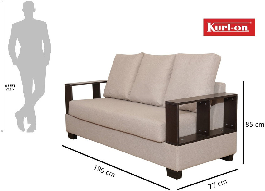 KURLON Istanbul Fabric 3 Seater Sofa Price in India Buy KURLON