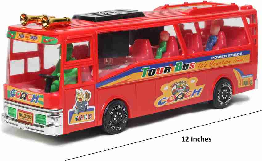 Joanna Tour Bus 1 FEET Musical Lights Battery Operated Toy for kids Tour Bus 1 FEET Musical Lights Battery Operated Toy for kids Buy Bus toys in India. shop for Joanna products in India. Flipkart