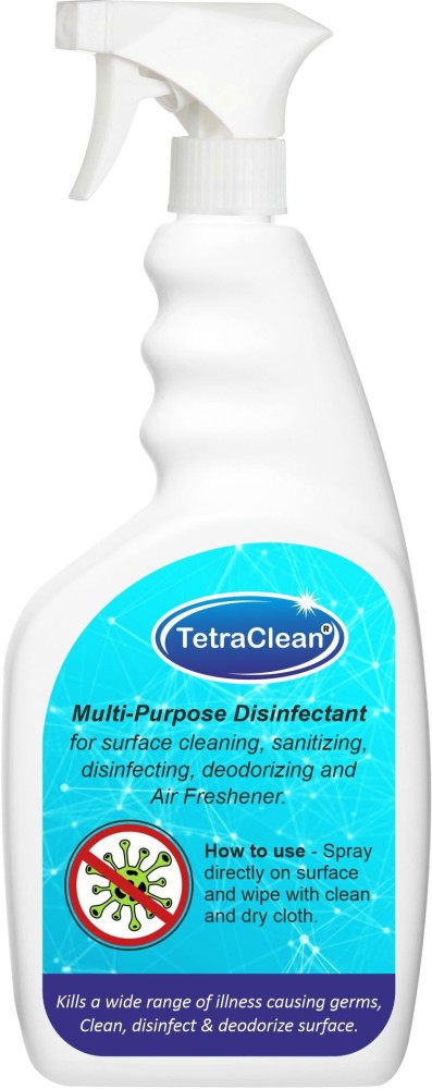 TetraClean Multipurpose Refrigerator Cleaner, Shiner and Stain Remover in  Spray Bottle