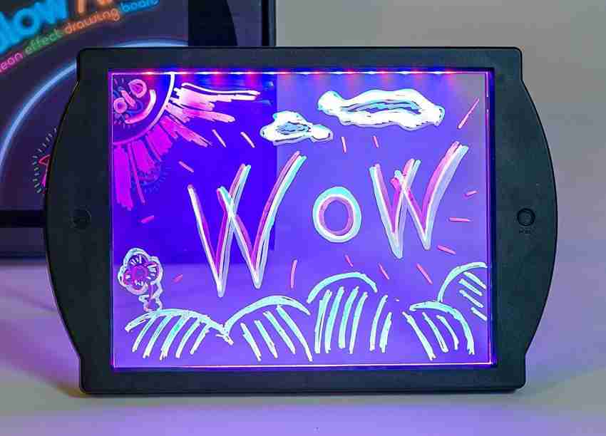 Hamleys UAE - The Lumi Board is a color changing NEON Light based drawing  board that will bring your child's creation to life! Check it out today at  a Hamleys near you!