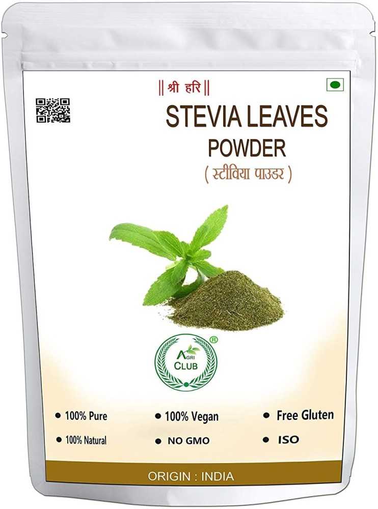 AGRI CLUB Essential Stevia Leaves Powder (1 Kg) Sweetener Price in India -  Buy AGRI CLUB Essential Stevia Leaves Powder (1 Kg) Sweetener online at