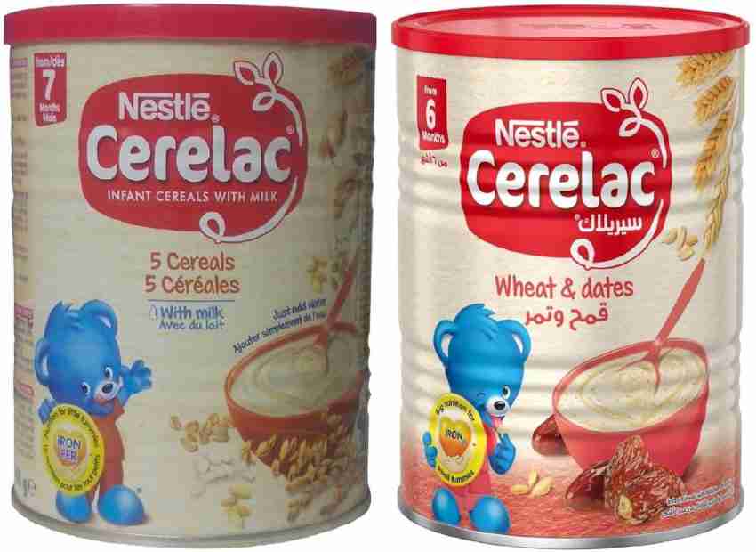 6 Month Nestle Cerelac wheat & milk (400g)
