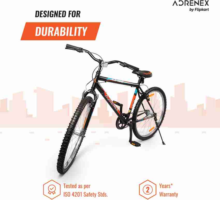 Adrenex by Flipkart CZ100 26 T 99 Assembled Hybrid Cycle City