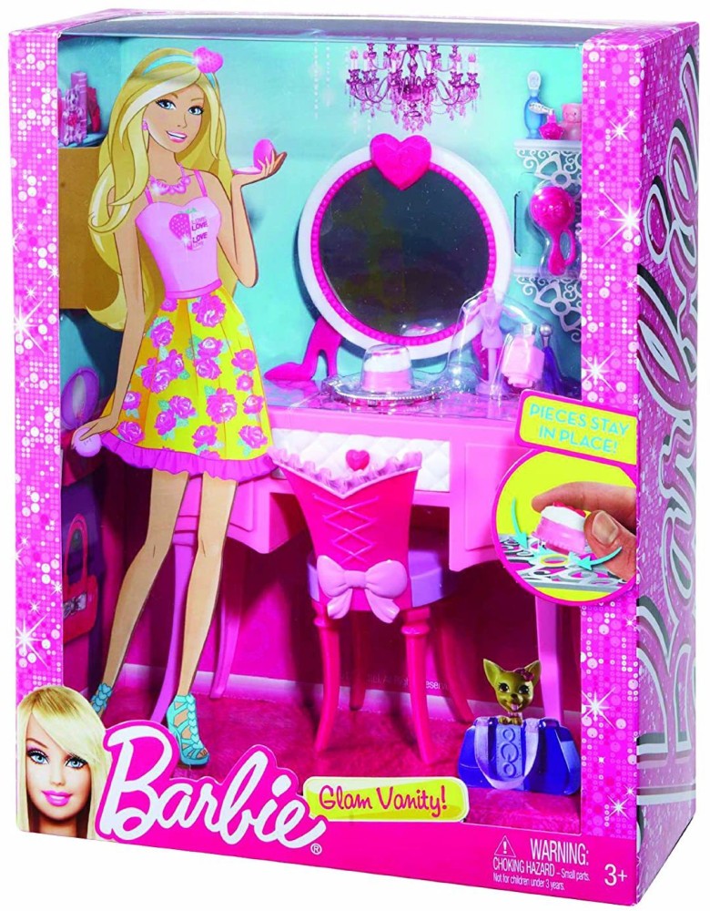 Barbie store vanity playset