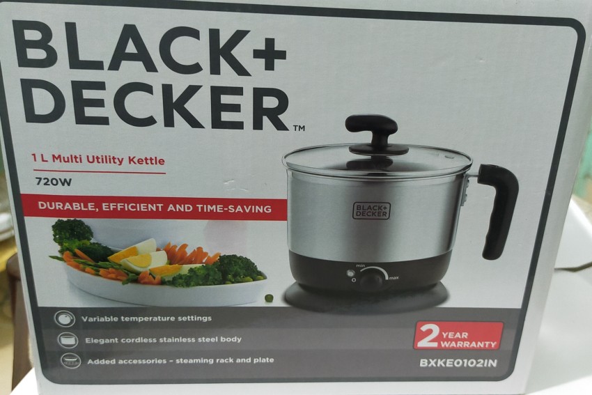 Black+Decker BXKE1801IN 2500-Watt 1.8-L Stainless Steel Electric