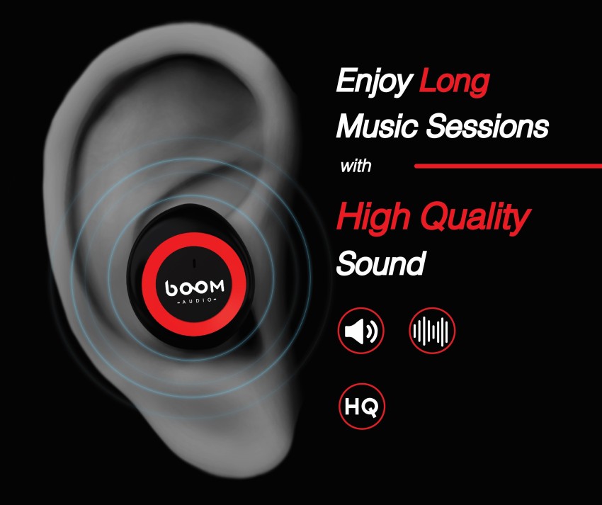 Boom Audio Boom Buds Bluetooth Headset Price in India Buy Boom