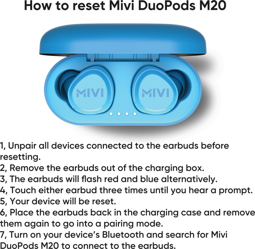 Mivi m20 best sale duopods price