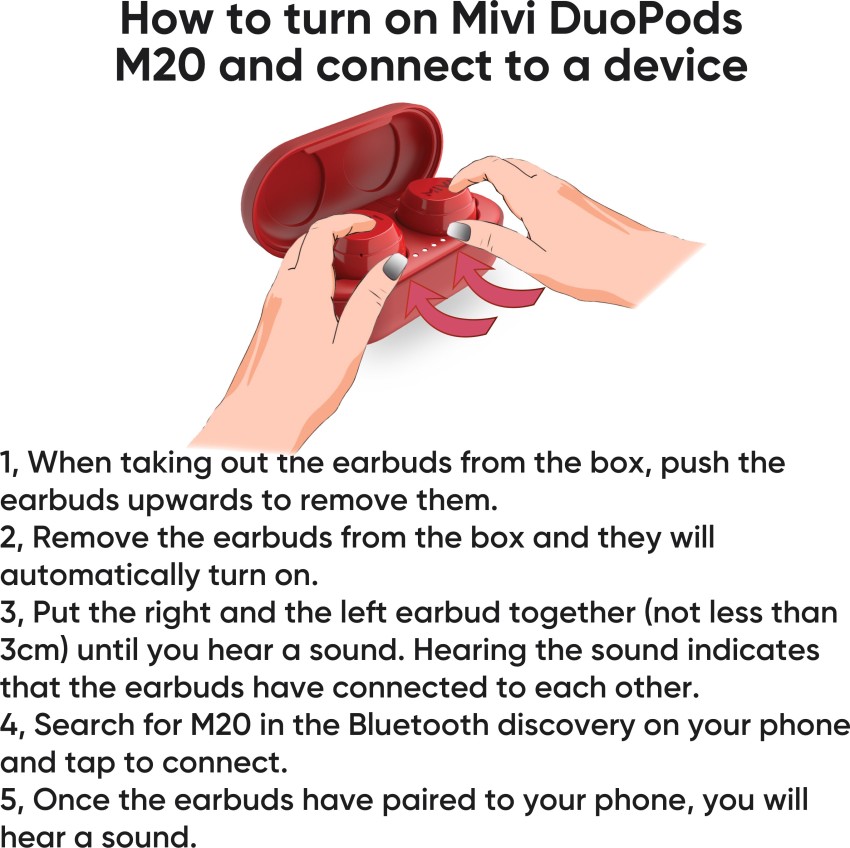 Mivi DuoPods M20 True Wireless Bluetooth Headset Price in India