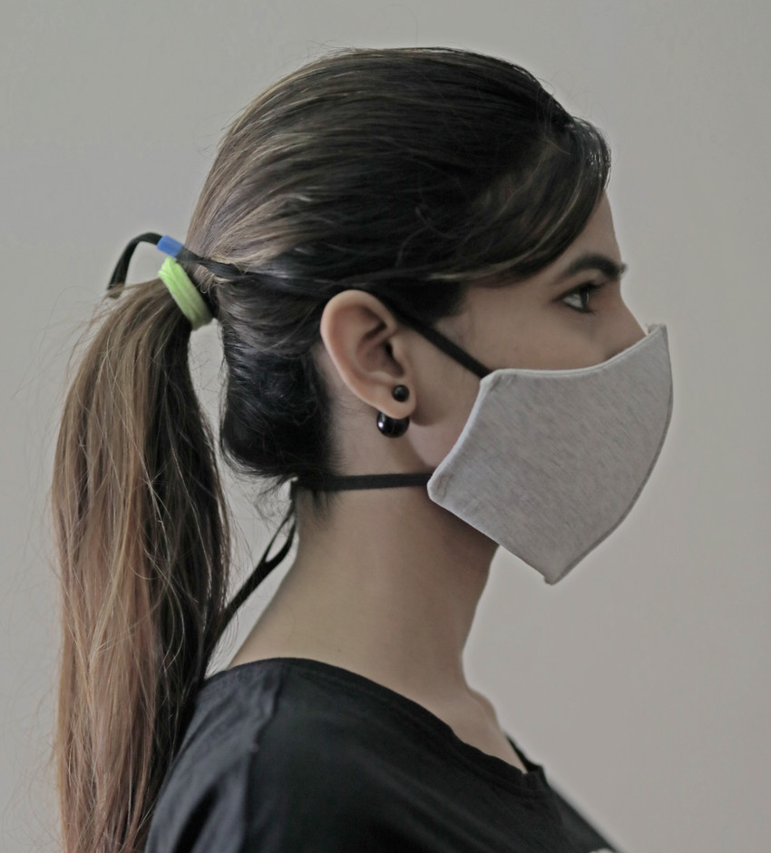 Breathe Ezy 3 Layer Washable and Reusable Breathable Face Mask for