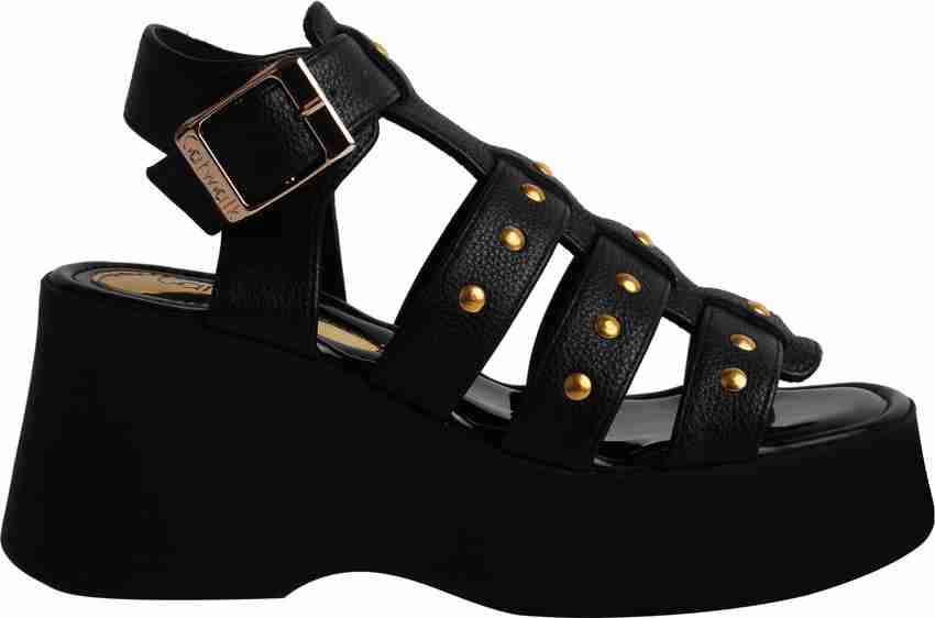 Catwalk Women Black Sandals Buy Catwalk Women Black Sandals