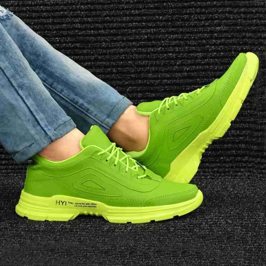 Green hot sale colour shoe