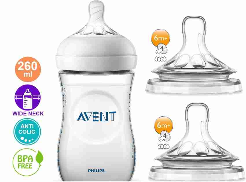 Buy Philips Avent Natural 2. 0 Teat Fast Flow For ,6 M, Set Of 2 Online at  Best Prices in India - JioMart.
