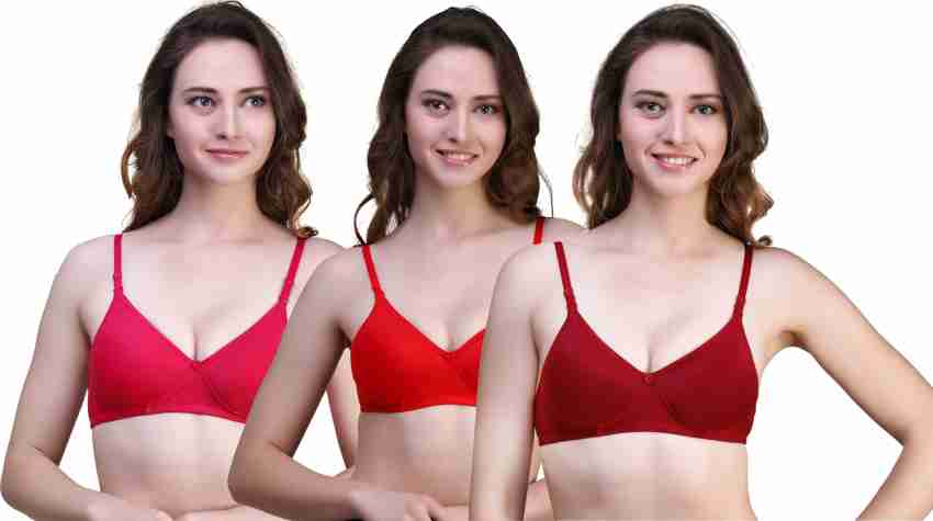 3SIX5 Women Full Coverage Non Padded Bra - Buy 3SIX5 Women Full Coverage  Non Padded Bra Online at Best Prices in India
