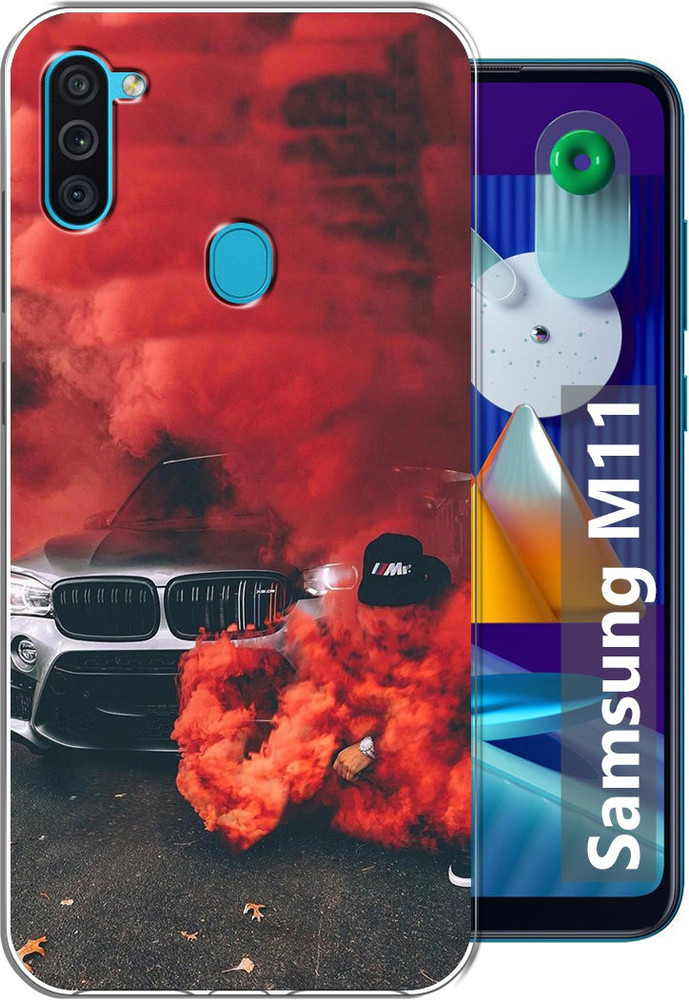 Samsung m11 back clearance cover flipkart