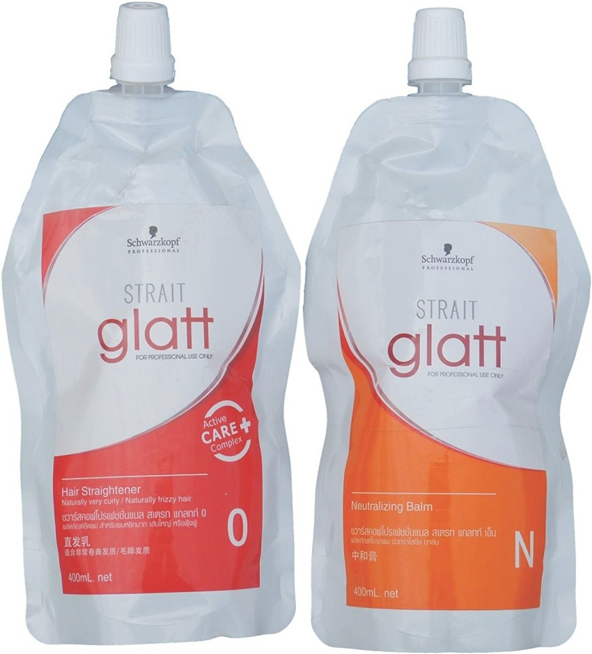 Buy Glatt Schwarzkopf Hair Straightening Cream pack of 2  Lowest price in  India GlowRoad