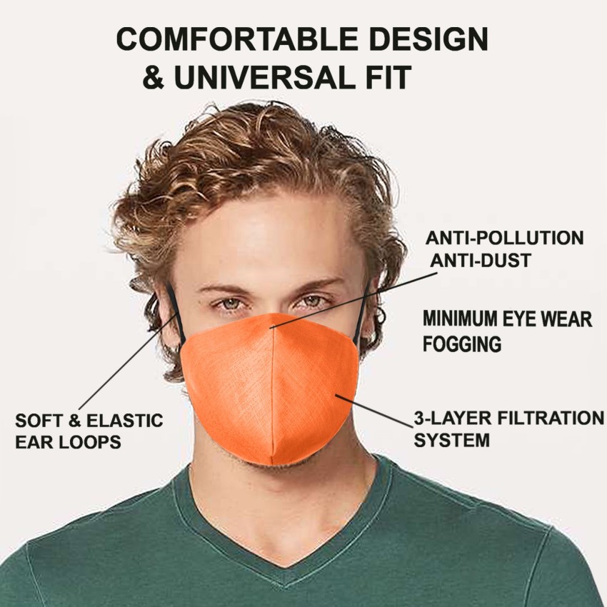 Deenor Custom Face Mask Reusable for Men & Women, India