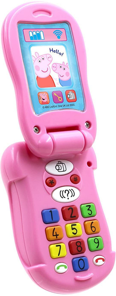 Peppa pig flip best sale and learn phone