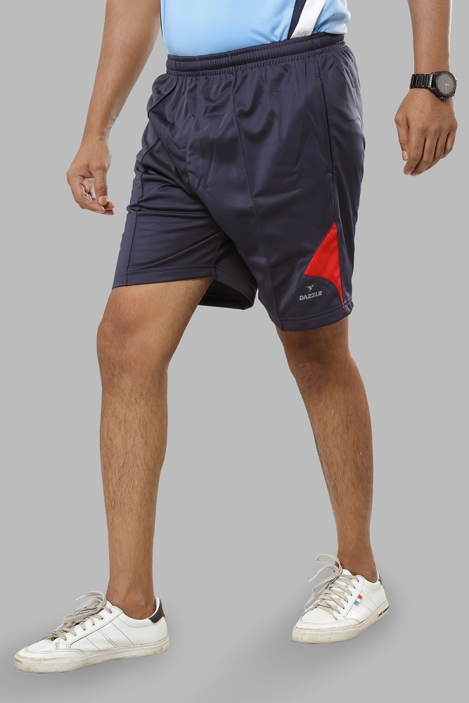 Dazzle Sports Wear Solid Men Blue Regular Shorts - Buy Dazzle