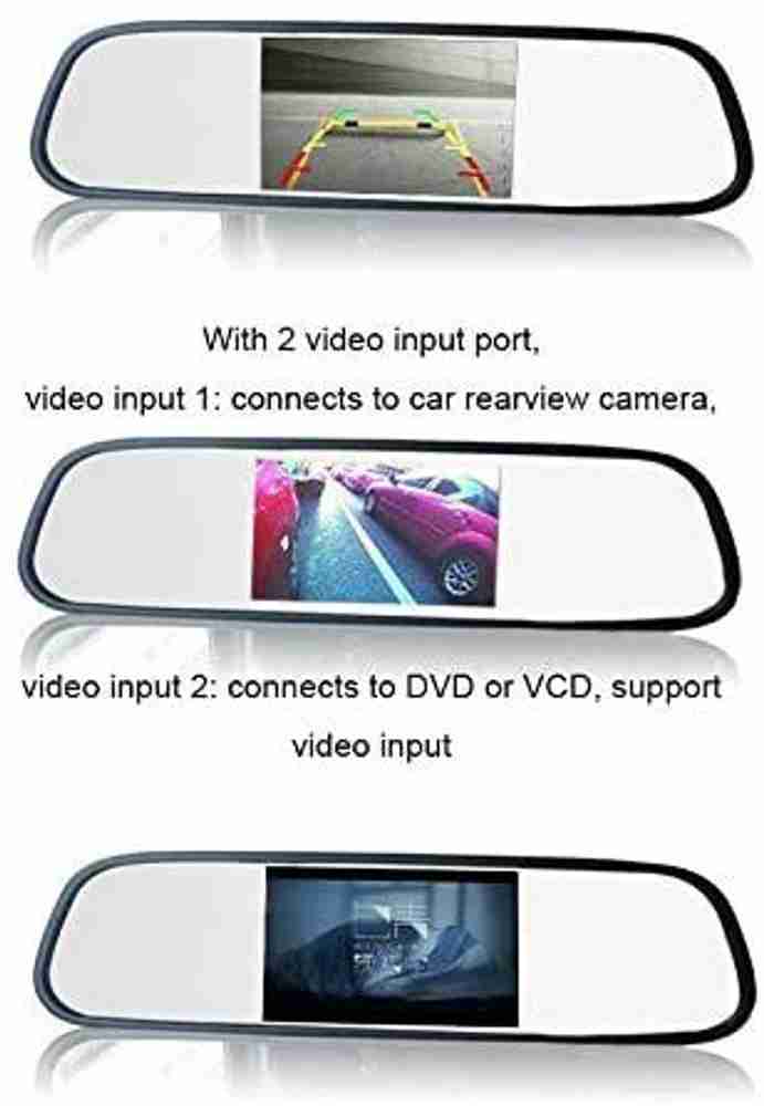 Lcd hot sale rearview mirror