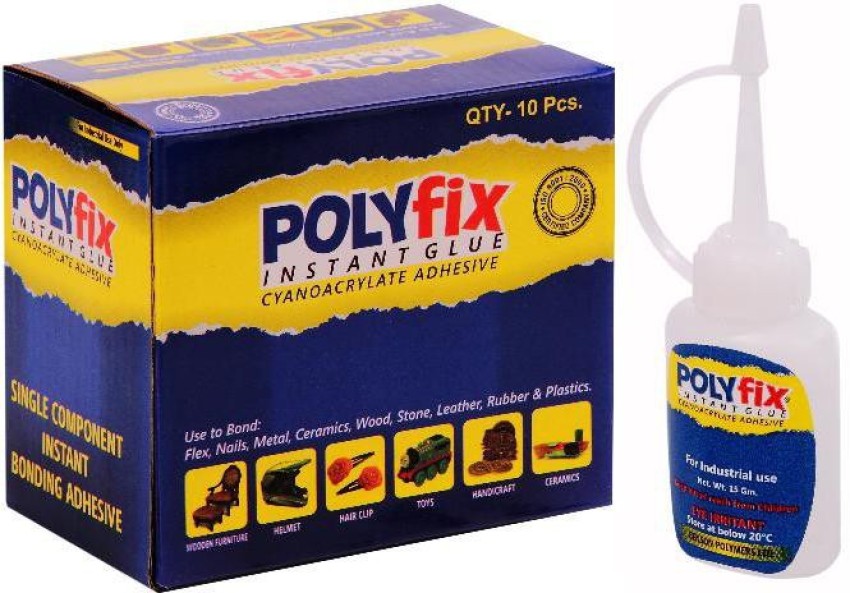 Polyfix Black CA Glue Filler For Filling Crack In Wood, Carton and