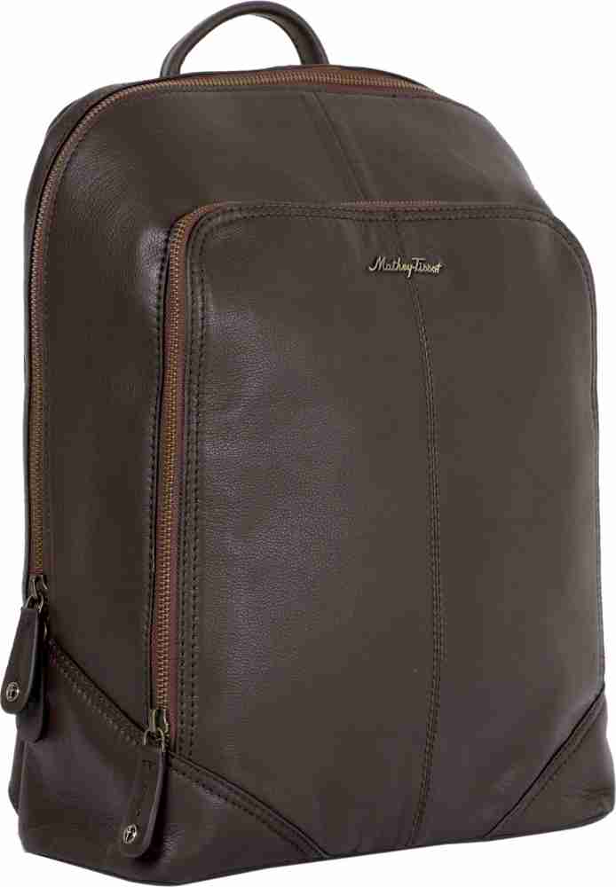 Mathey Tissot Mathy Lapi Pack 5 L Laptop Backpack Brown Price