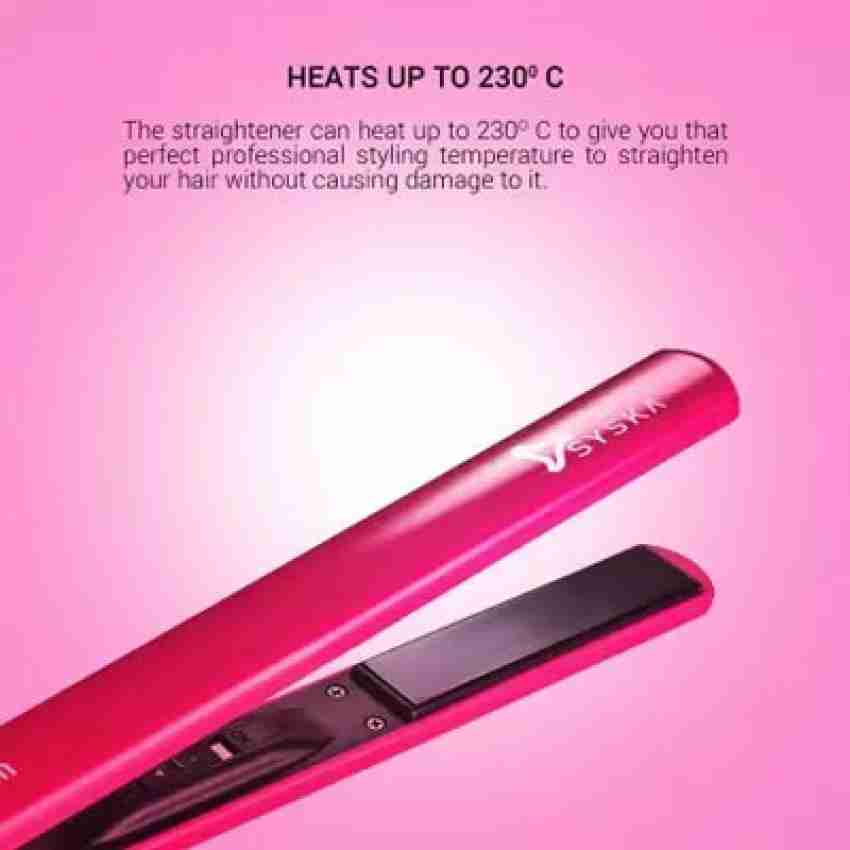 Syska hs6810 super outlet glam hair straightener review