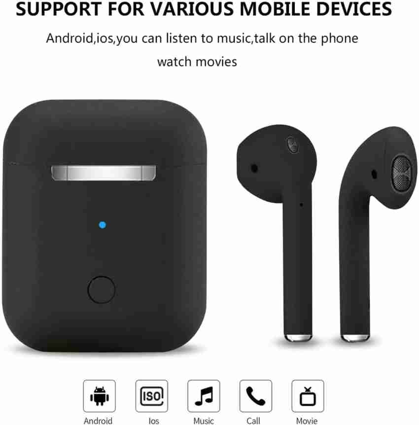 Black matt airpods hot sale