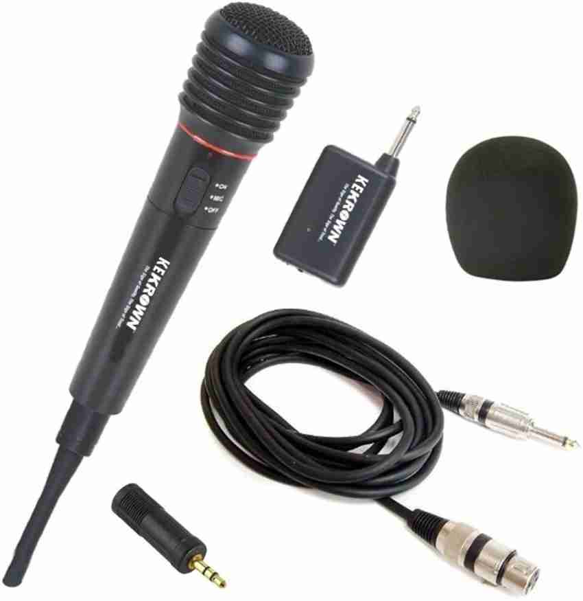 KEKROWN WM 308 FM Frequency 2in1 Microphone Wired