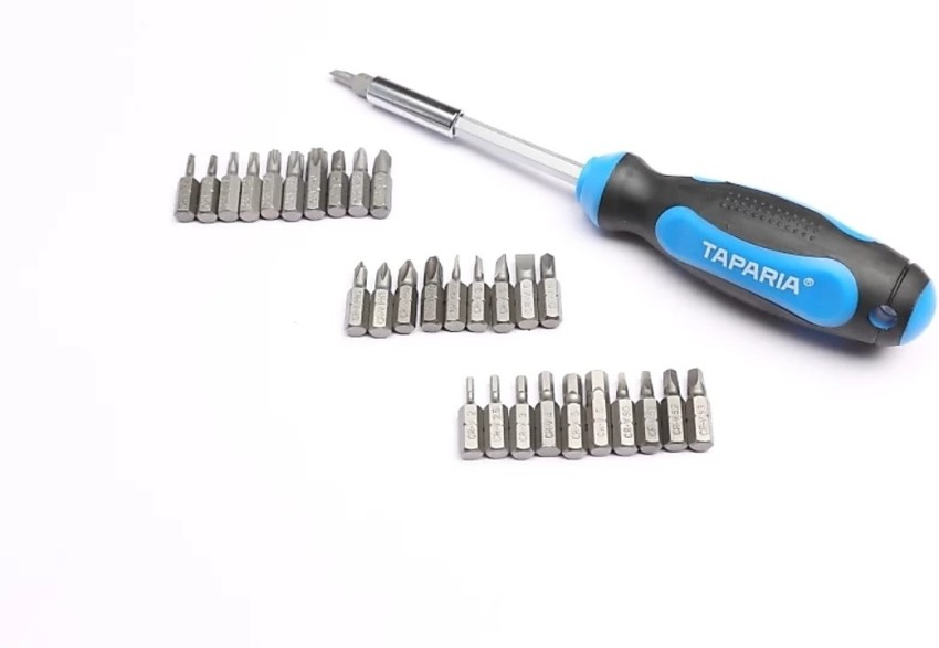 TAPARIA Bit Driver Impact Screwdriver Set Price in India Buy