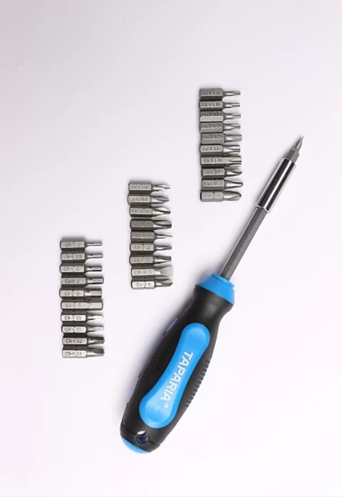 TAPARIA Bit Driver Impact Screwdriver Set Price in India Buy