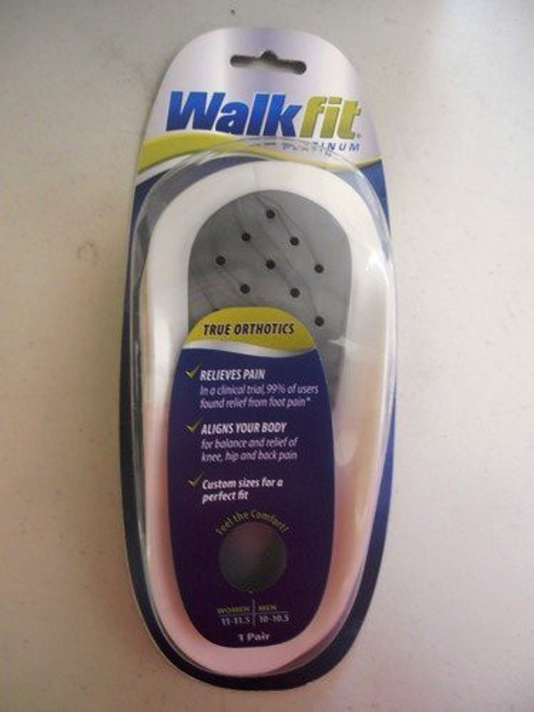 Walk top fit insoles
