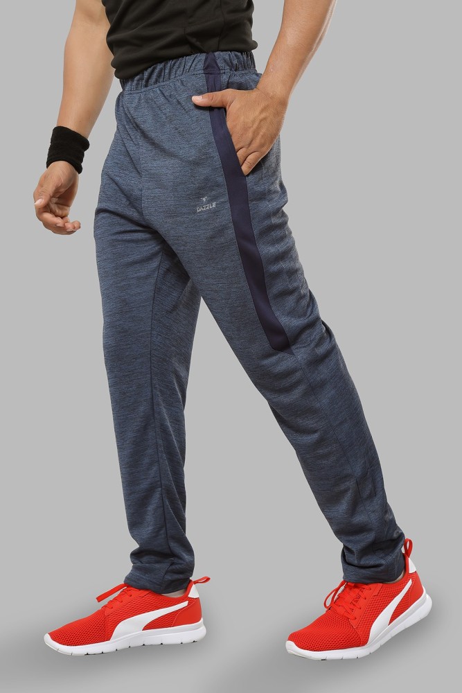 Dazzle Sports Wear Solid Men Black Track Pants - Buy Dazzle Sports Wear  Solid Men Black Track Pants Online at Best Prices in India
