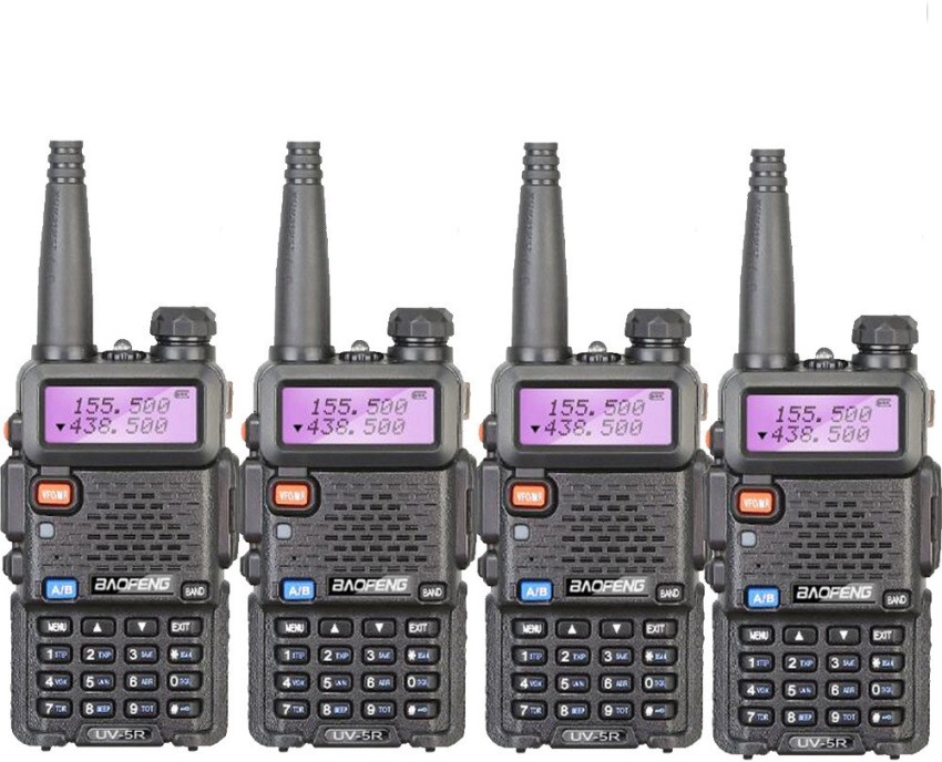 Baofeng Talkie-walkie UV-5R 65 MHz ~ 108 MHz VHF/UHF LED Double Bande FM128  Canaux Bidirectionnels - Talkies walkies (10106975)