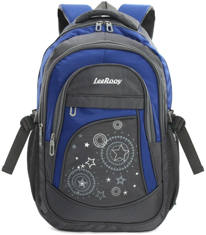 LeeRooy Laptop Backpack For Men Waterproof Branded School Bag, College Bag,  Multipurpose 17 L Laptop Backpack Blue - Price in India | Flipkart.com